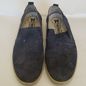 Mephisto Suede Slip On